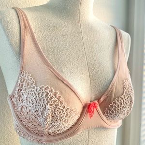 VICTORIA’S SECRET 34C BRA BODY BY VICTORIA UNLINED DEMI